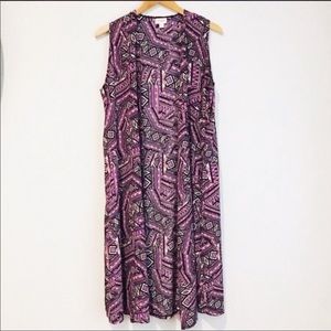 LulaRoe Joy Long Duster Vest Sleeveless